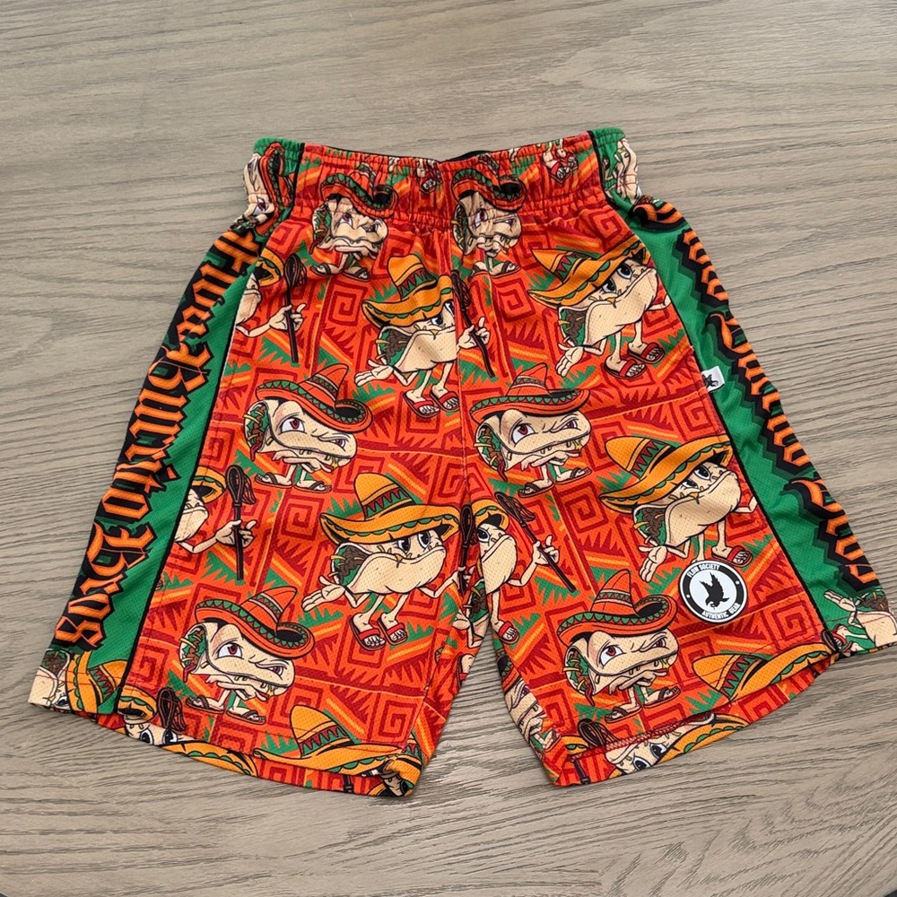 Boys (sz Y-Medium) Flow Society Flow Burrito Bros Shorts